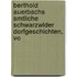 Berthold Auerbachs Smtliche Schwarzwlder Dorfgeschichten, Vo