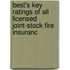 Best's Key Ratings of All Licensed Joint-Stock Fire Insuranc by Company A.M. Best