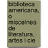Biblioteca Americana, O Miscelnea de Literatura, Artes I Cie