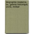 Biographie Moderne, Ou, Galerie Historique, Civile, Militair