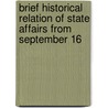 Brief Historical Relation of State Affairs from September 16 by Narcissus Luttrell