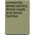 Community Dental Service, Dental Needs and Dental Facilities