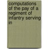 Computations of the Pay of a Regiment of Infantry Serving in door William Henderson