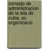 Consejo de Administracion de La Isla de Cuba, Su Organizacio