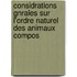 Considrations Gnrales Sur L'Ordre Naturel Des Animaux Compos