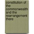 Constitution of the Commonwealth and the Rearrangement There