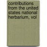 Contributions from the United States National Herbarium, Vol door Museum United States N