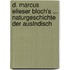 D. Marcus Elieser Bloch's ... Naturgeschichte Der Auslndisch
