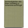 Denkwrdigkeiten Des Frsten Chlodwig Zu Hohenlohe-Schillingsf by Chlodwig Kar Hohenlohe-Schillingsfurst