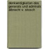 Denkwrdigkeiten Des Generals Und Admirals Albrecht V. Stosch