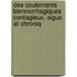 Des Coulements Blennorrhagiques Contagieux, Aigus at Chroniq