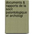 Documents & Rapports de La Socit Palontologique Et Archologi