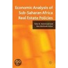 Economic Analysis of Sub-Saharan Africa Real Estate Policies door Yaw Adarkwah Antwi