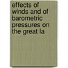 Effects of Winds and of Barometric Pressures on the Great La door John Fillmore Hayford
