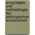 Encyclopdie Und Methodologie Der Philologischen Wissenschaft