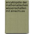 Encyklopdie Der Mathematischen Wissenschaften Mit Einschluss