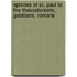 Epistles of St. Paul to the Thessalonians, Galatians, Romans