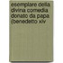 Esemplare Della Divina Comedia Donato Da Papa (benedetto Xiv