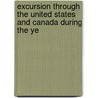 Excursion Through the United States and Canada During the Ye door William Newnham] [Blane
