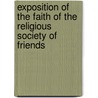 Exposition of the Faith of the Religious Society of Friends door Thomas Evans
