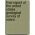 Final Report of the United States Geological Survey of Nebra