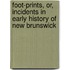 Foot-Prints, Or, Incidents in Early History of New Brunswick