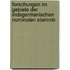 Forschungen Im Gebiete Der Indogermanischen Nominalen Stammb