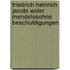 Friedrich Heinrich Jacobi Wider Mendelssohns Beschuldigungen