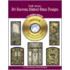 Full-color Art Nouveau Stained Glass Designs Cd-rom And Book