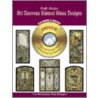 Full-color Art Nouveau Stained Glass Designs Cd-rom And Book door Dover Publications Inc