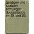 Geistigen Und Sozialen Strmungen Deutschlands Im 19. Und 20.