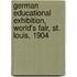 German Educational Exhibition, World's Fair, St. Louis, 1904