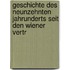 Geschichte Des Neunzehnten Jahrunderts Seit Den Wiener Vertr