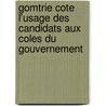 Gomtrie Cote L'Usage Des Candidats Aux Coles Du Gouvernement door Ͽ