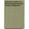 Gothische Verbum in Sprachvergleichender Hinsicht Dargestell door Christian Wilhelm M. Grein