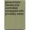 Government Owned and Controlled Compared with Privately Owne door William Spencer Murray