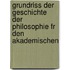 Grundriss Der Geschichte Der Philosophie Fr Den Akademischen
