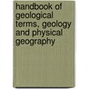 Handbook of Geological Terms, Geology and Physical Geography door David Page