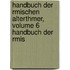 Handbuch Der Rmischen Alterthmer, Volume 6 Handbuch Der Rmis