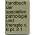 Handbuch Der Speciellen Pathologie Und Therapie V. 6 Pt. 2 1