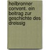 Heilbronner Convent. Ein Beitrag Zur Geschichte Des Dreissig