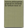 Historia Philosophiae Graecae Et Romanae Ex Fontium Locis Co door August Heinrich Ritter