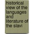 Historical View of the Languages and Literature of the Slavi