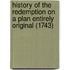 History Of The Redemption On A Plan Entirely Original (1743)