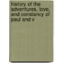 History of the Adventures, Love, and Constancy of Paul and V
