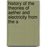 History of the Theories of Aether and Electricity from the A door Edmund Taylor Whittaker