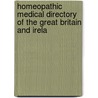 Homeopathic Medical Directory of the Great Britain and Irela door Henry Turner