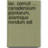 Iac. Cornuti ... Canadensium Plantarum, Aliarmque Nondum Edi