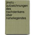 Jinsilu - Aufzeichnungen des Nachdenkens über Naheliegendes
