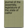 Journal of the Assembly, Legislature of the State of Califor door Anonymous Anonymous